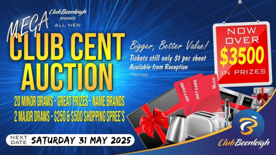Mega Club Cent Auction