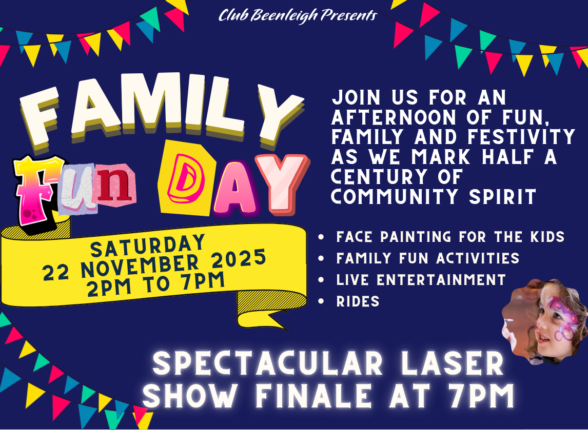 CLUB BEENLEIGH FAMILY FUN DAY