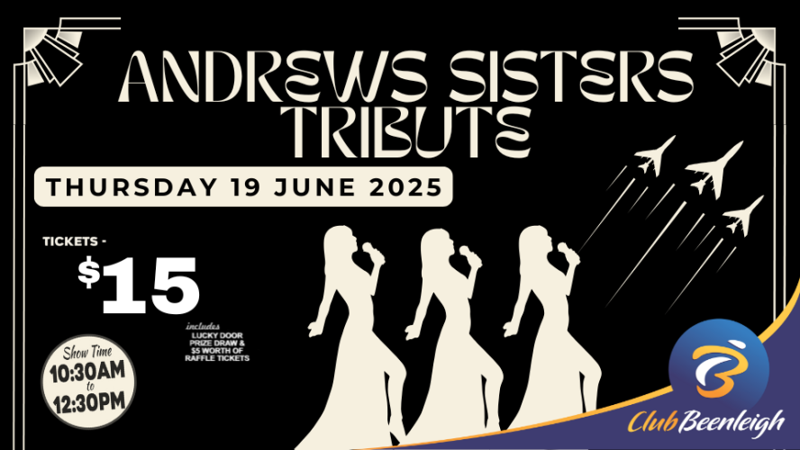 Andrews Sisters Tribute Morning Show