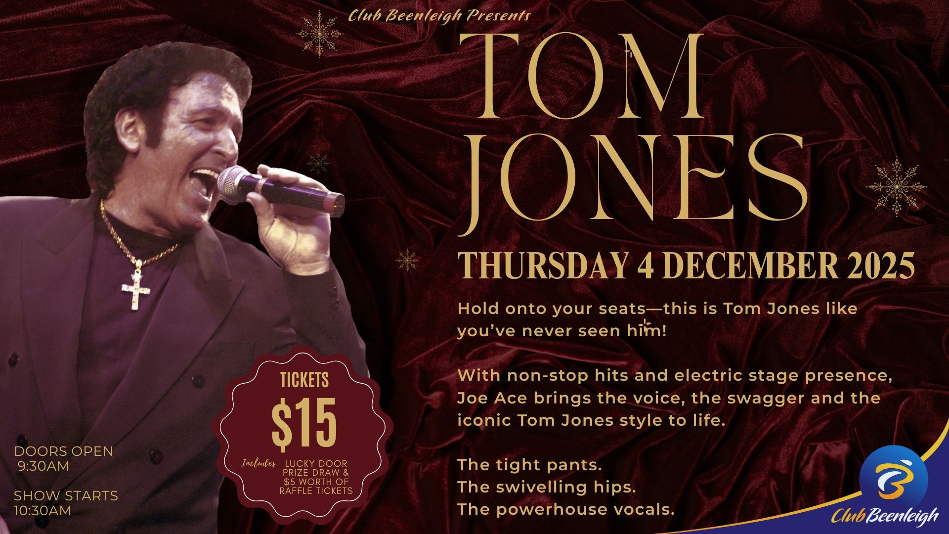 TOM JONES MORNING SHOW