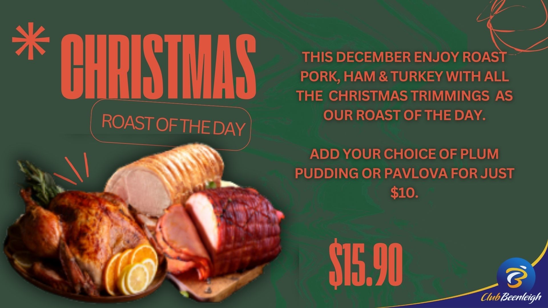 CHRISTMAS ROAST SPECIAL