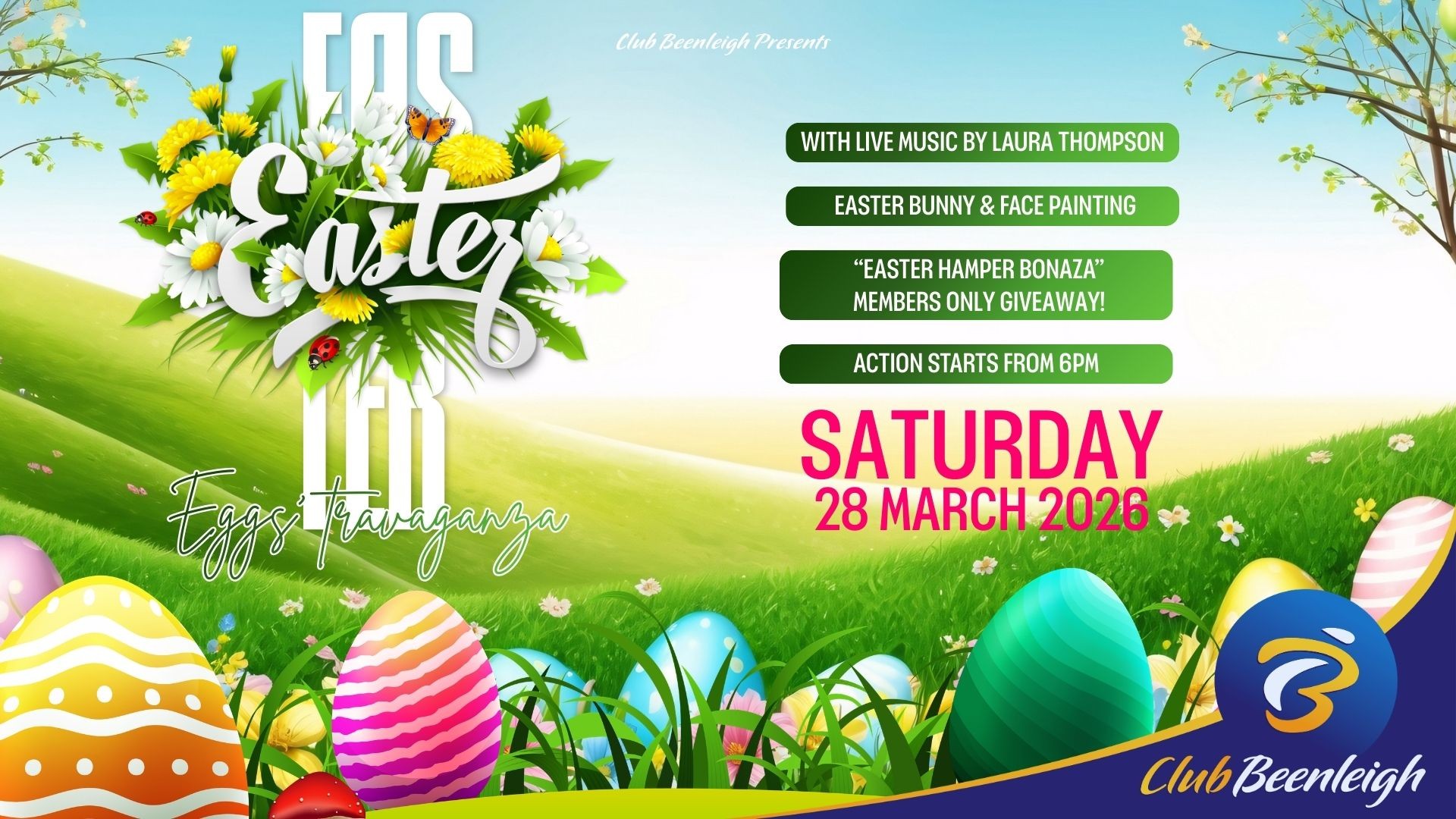 EASTER EGGS'TRAVAGANZA