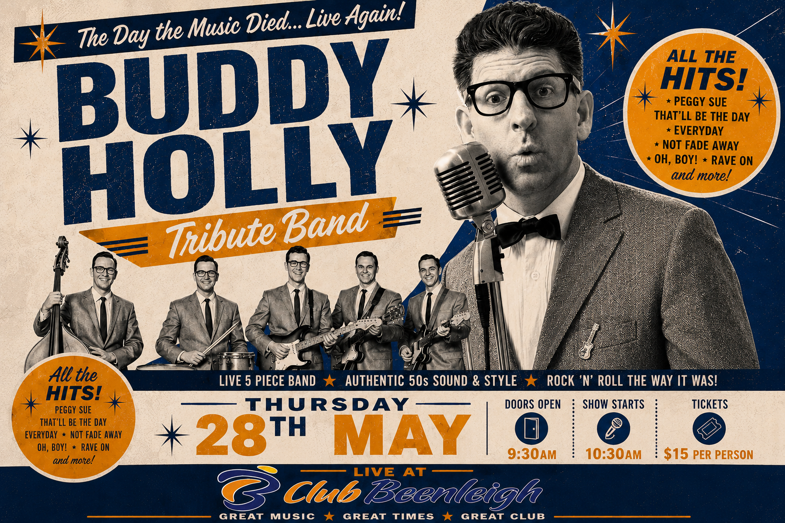 Buddy Holly Tribute Band