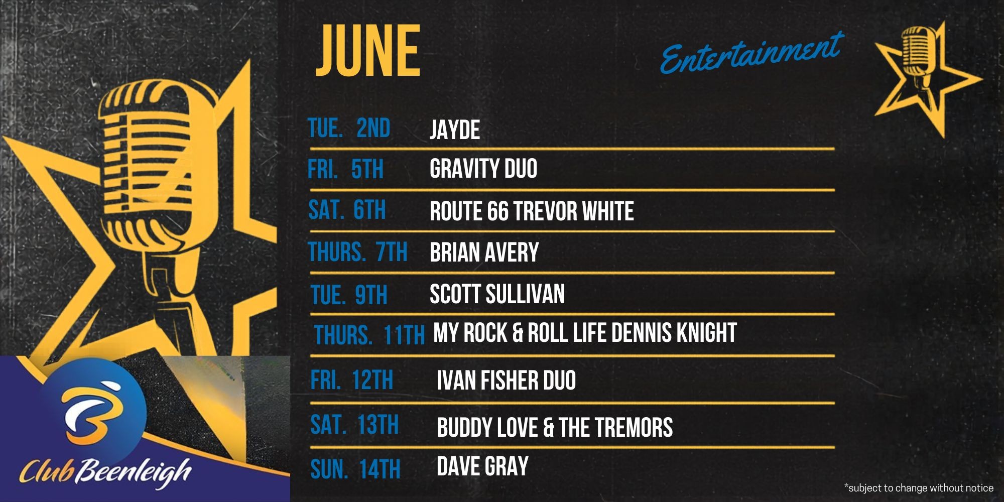 June Entertainment