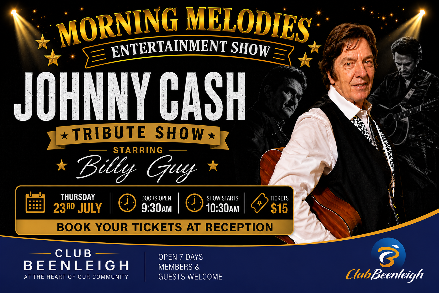 Johnny Cash Tribute Show starring Billy Guy