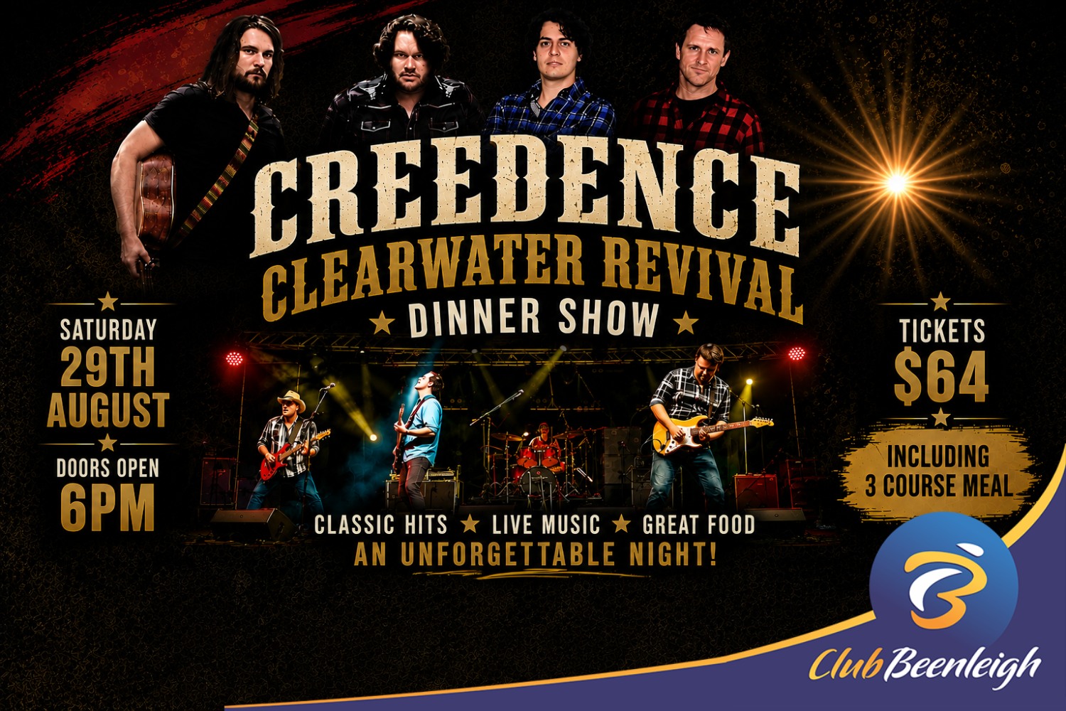 $64 Get your tickets from Reception