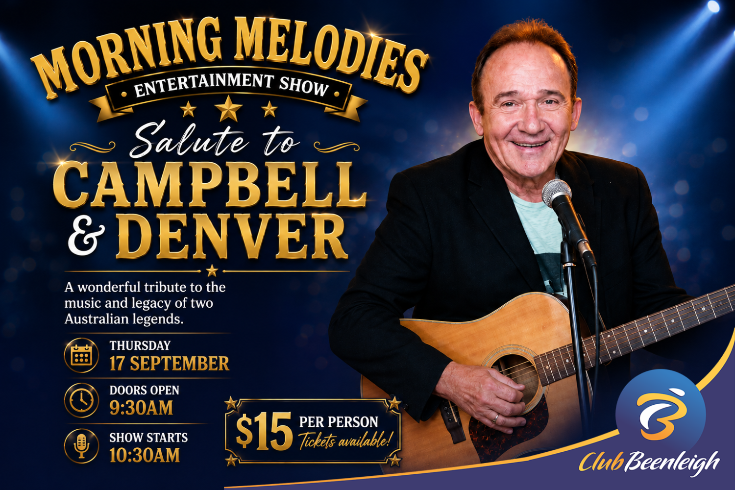 $15 Tickets From Reception