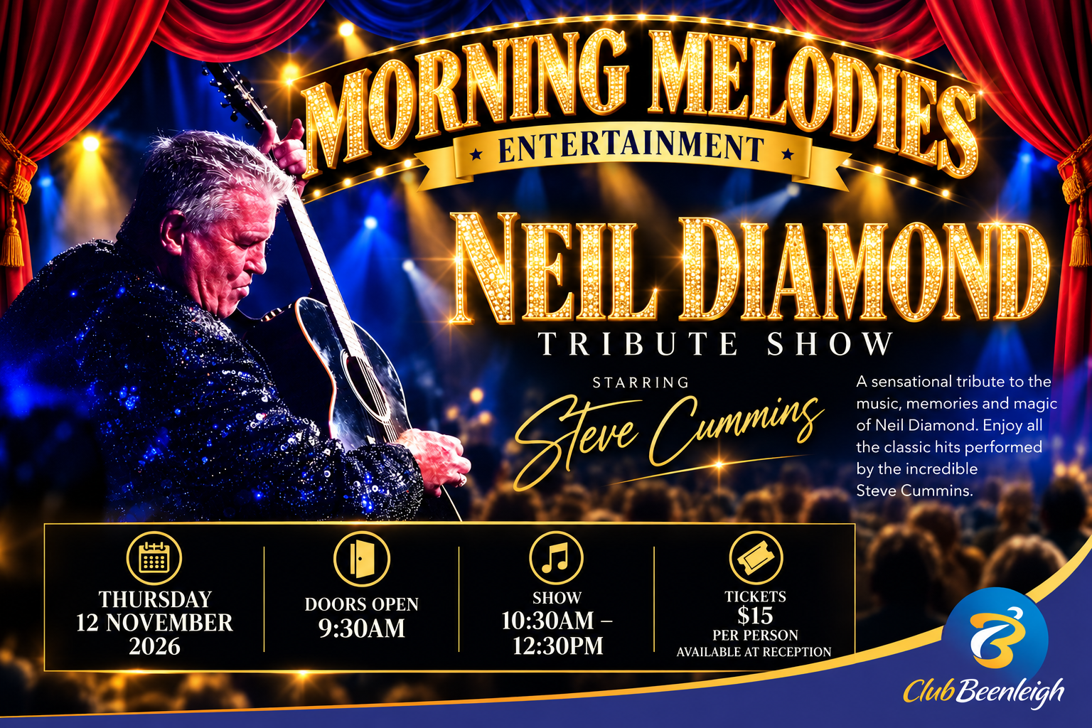 $15 Tickets from Reception