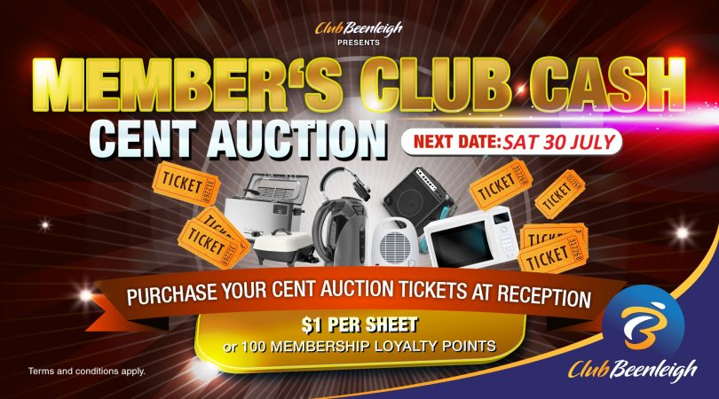 Members Cent Auction - JULY